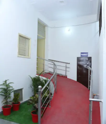 Ekantar Foundation Nasha Mukti Kendra building entrance in Vasundhara Ghaziabad