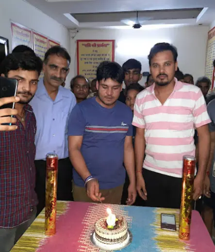 Patients celebrating successful recovery at Ekantar Foundation rehab centre